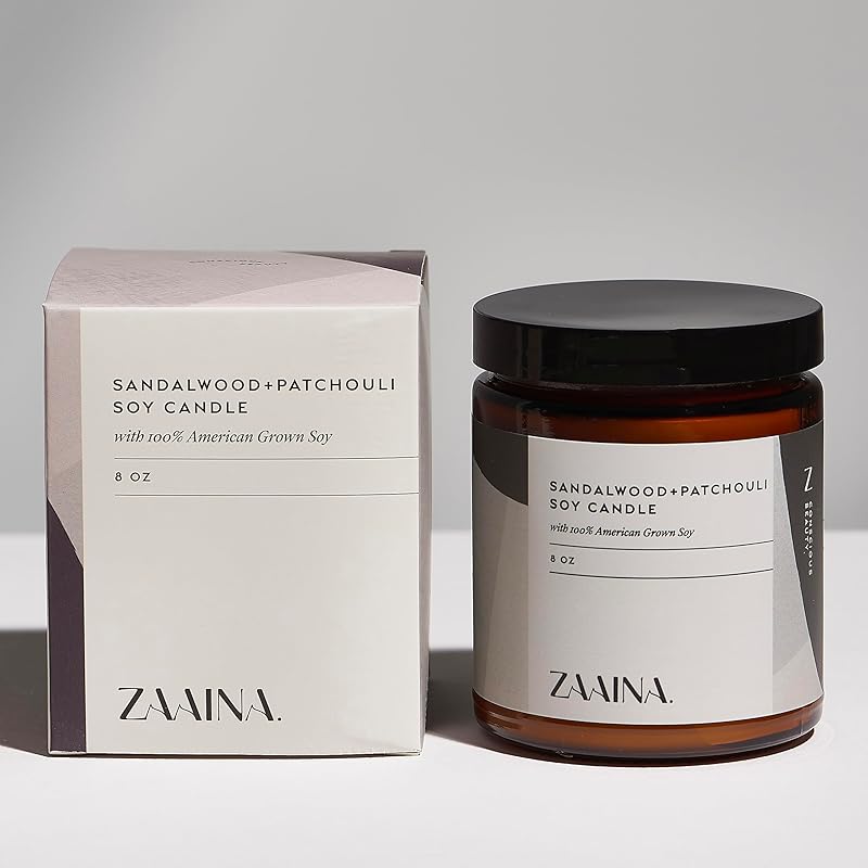 ZAAINA Men’s Self Care Kit – Luxury Spa Gift Set for Men with Face Serum, Soaps, Heel Balm & Lip Balm – Grooming Care Package for Men – Birthday & Relaxation Kit (Premium Set with Sandalwood Candle)