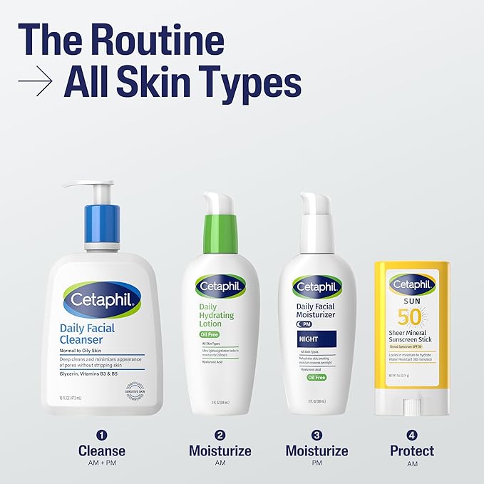 Cetaphil Sheer Mineral Sunscreen Stick for Face & Body, 0.5oz, 100% UVA/UVB Mineral Sunscreen: Zinc Oxide & Titanium Dioxide, Broad Spectrum SPF 50, For Sensitive Skin