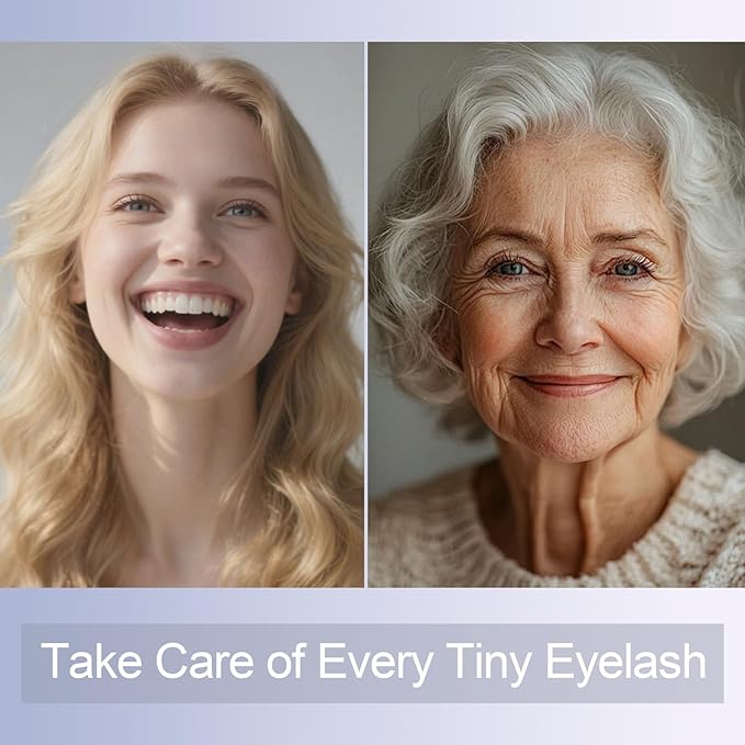 Brown Washable Iron Wand Mascara, Waterproof Metal Wand Tubing Mascara, Natural Length Slim Volume Buildable Formula, Separate Each Lashes No Clumps, Long Lasting Smudge-Proof Curling