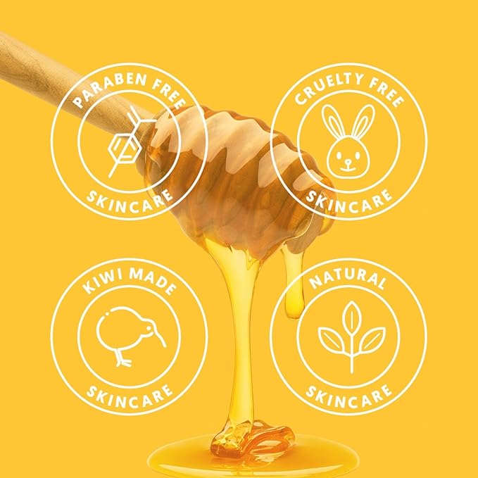 By Nature Eye Cream - Manuka Honey, Collagen, and Probiotics - Hydrating Under Eye Cream for Dark Circles - Skincare from New Zealand - .5oz