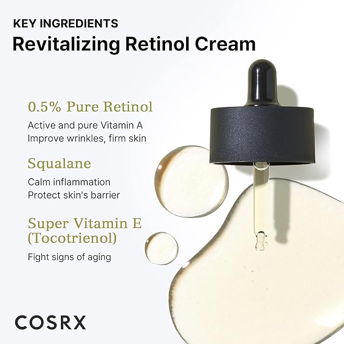 COSRX Skin Cycling Routine - Snail Mucin 96% Essence + Retinol 0.5 Oil, Recovery Set for Face and Neck, Fine Lines Spot Treatment, Repair Oil for Face