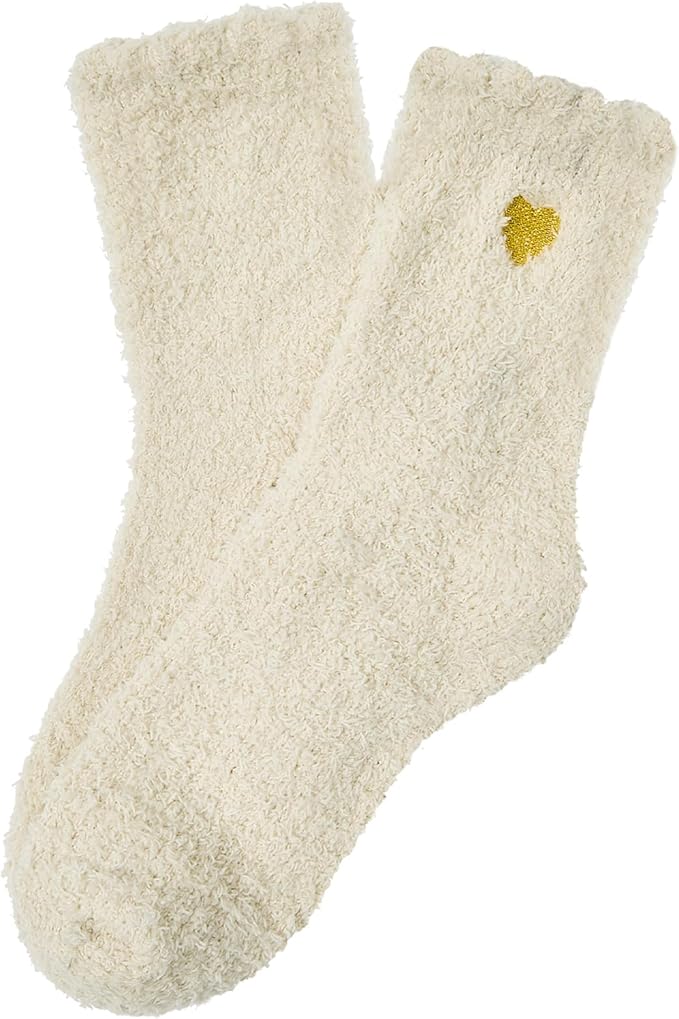 American Trends Coral Fleece Cloud Socks Ultra-Soft Fuzzy Warm Sleep Socks Cozy Unisex Gifts for Birthday Self-Care