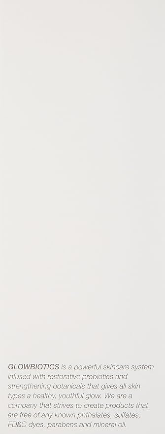 Glowbiotics Probiotic Revitalizing Cleanser: Gentle Hydrating Face Wash for Sensitive Skin | Removes Dirt, Oil & Makeup, Soothes Redness, with Peptides & Aloe Vera