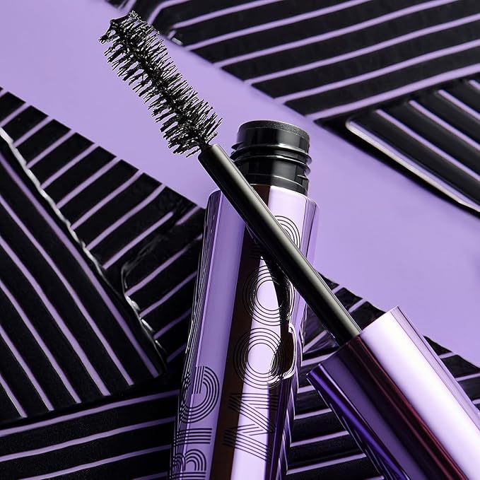 e.l.f. Big Mood Mascara Mini, Instantly Creates Long-Lasting, Bold & Lifted, Voluminous Lashes, Infused with Jojoba Wax, Black