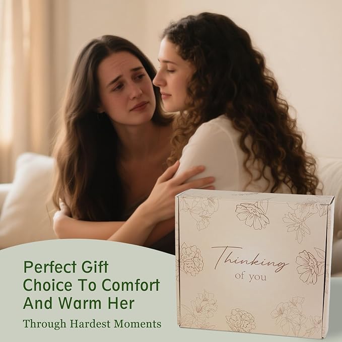 Thinking Of You Gifts For Women, Get Well Soon Gift Baskets For Women, Self Care Package, Condolences Gift Basket For Loss, Feel Better, Relaxation, Sympathy, Chemo, Miscarriage, After Surgery Gifts