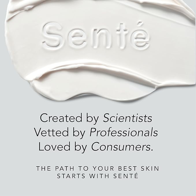 Senté HydraFirm Serum | Supports Collagen and Elastin Production | Restores Firmness and Volume | Formulated with Patented HSA and Peptides | 1 Fl Oz