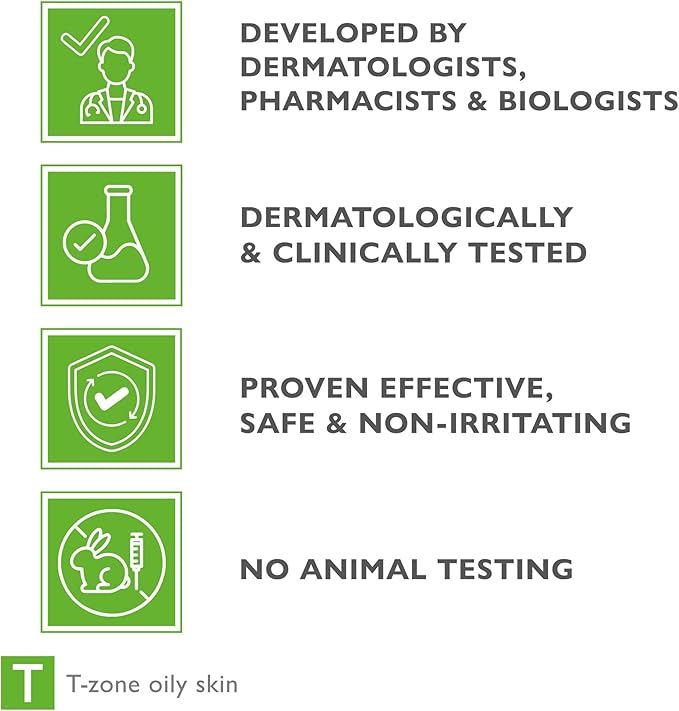 Face & Body Breakout Solution, 3% Mandelic Acid, Helps Clarify Blemish & Acne Prone Skin on Face, Back and Chest, Helps Clear Breakouts, Purifying Cleanser, SEBO-ALMOND-CLARIS, 6.42 fl oz