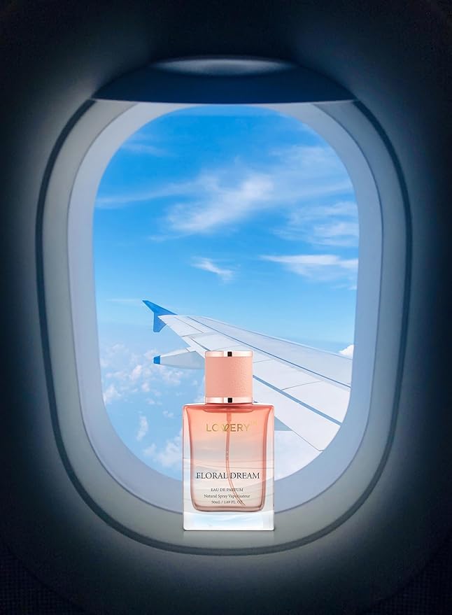 Gift for Women, Floral Dream 4 in 1 Womens Perfume & Deodorant Set - 4pc Pink Eau de Parfum Fragrance Sets - Perfumes for Women Gift Set with Non Toxic Antiperspirant Stick, Body Lotion & Mini Perfume