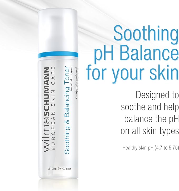 Soothing and Balancing Toner for Face, Balancing Natural PH Skin Toner, 7 oz
