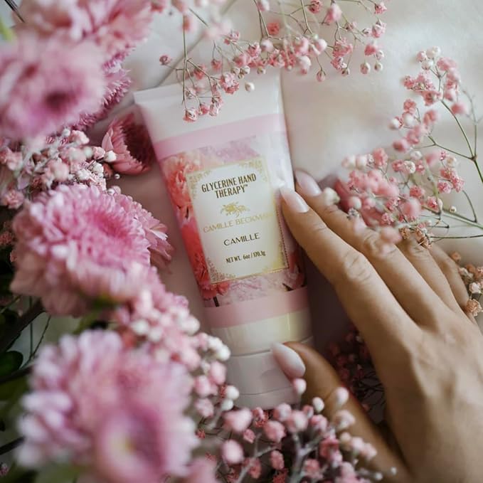 Camille Beckman Glycerine Hand Therapy Cream, Signature Camille, 6 Ounce