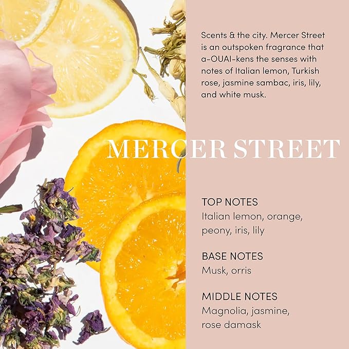 OUAI Fine Shampoo and Conditioner Set - Sulfate Free Shampoo and Conditioner for Fine Hair - Made with Keratin, Marshmallow Root, Shea Butter & Avocado Oil - Free of Parabens & Phthalates (10 Fl Oz)