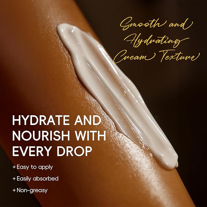 Snail Mucin Moisturizer - Body Lotion for Dry Skin, Smoother Skin, 24hr Moisture, Anti Age Firming Wrinkle Reduction Repair Snail Mucin Body Cream, Face Lotion & Skin Tightening Body Moisturizers