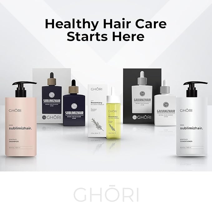 Sublimizhair Herbal Premium Conditioner for Silky Smooth Hair | Detangles, Strengthens Damaged Strands | Deep Hydration & Frizz Control, Nourishing Conditioner | Sulphate-Free, 500ml/16.9 fl oz