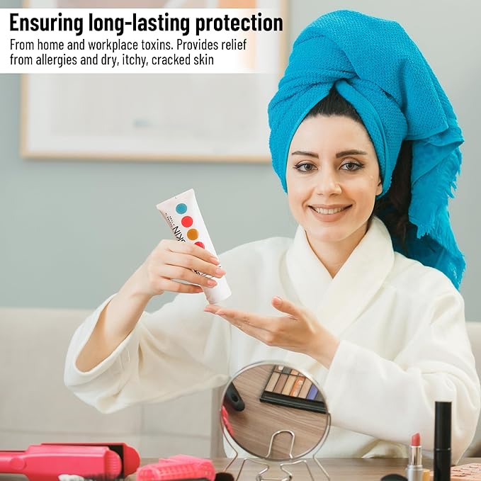 Skin Shielding Lotion – Invisible Moisturizing Barrier for Dry Hands – Alcohol-Free Daily Hand Cream – Softens & Protects – Suitable for All Skin Types – 2 oz (60g)