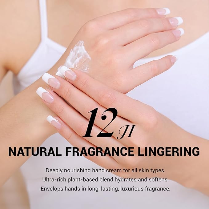 spa luxetique Hand Cream Hand Cream Set Gift for Women Hand Lotion with Natural Aloe and Vitamin E for Dry Skin Mini Travel Size Scented Hand Lotion for Women Birthday Gifts| 6 x 1.0 oz/30ml