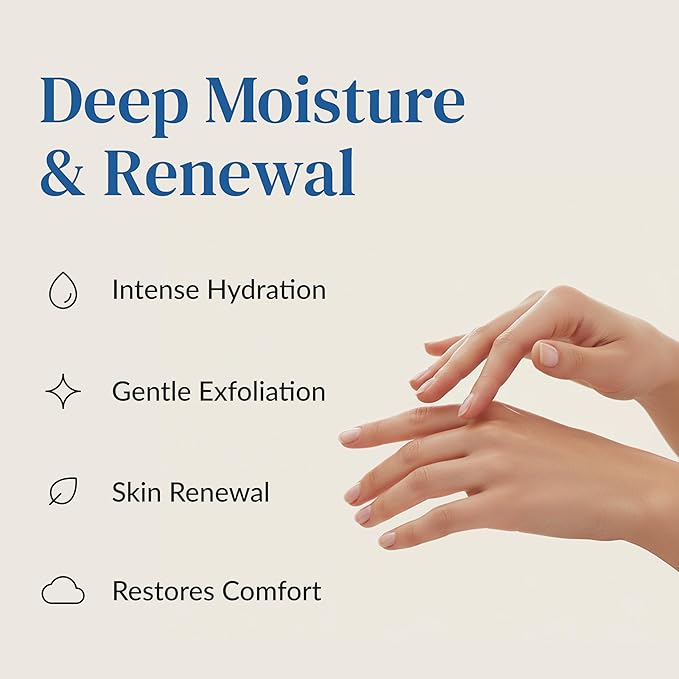 Epielle Intensive Repairing Hand Masks 6 Pairs, Deep Moisturizing Gloves for Dry, Cracked Hands, Repair with Coconut Oil & Milk Extract, Korean Skin Care, Spa Set, Self Care Gifts for Women