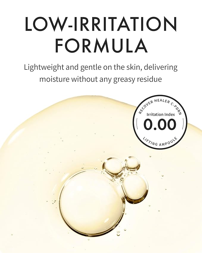 REJURAN® Recover c-PDRN® Lifting Ampoule - High Does Original Salmon DNA PDRN Serum DNA for Rejuvenation, Hydration, Skin Soothing, and Intensive Anti-Aging Korean Skincare. (2ml x 14 Vials)