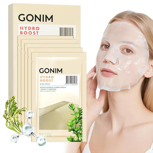 Face Mask Korean Skin Care with Hyaluronic Acid & Collagen Activation- Face Masks Skincare Hydration, Anti Aging & Moisturizing Sheet Mask for All Skin Korean Face Mask 30ml x 5 Sheets