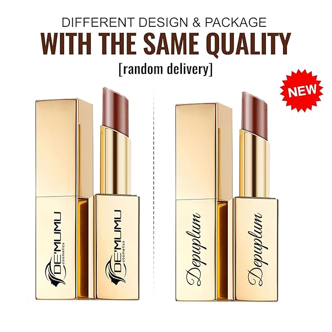 Brown Lipstick Moisturizing for Women Shimmer Tinted Lip Balm Hydrate Nourish Chocolate Lip Gloss Cruelty Free Lip Makeup, ZG117 Dark Era