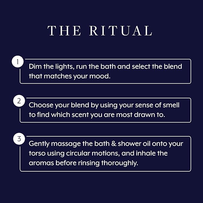 Aromatherapy Associates Essential Oil Blends – Luxury Shower and Body Oils for Dry Skin, Daily Aromatherapy Care for Men & Women, 10-Pack (0.10 fl oz Each) in Decorative Gift Box