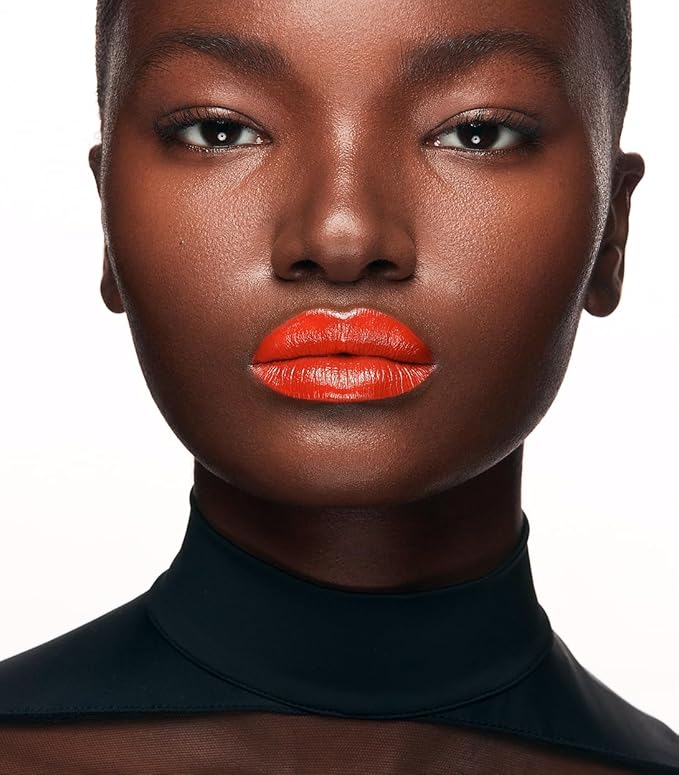 MAKE Beauty Cream Supreme Long-Lasting Lipstick. High Impact Hydrating Lip Color with Emollient Moisturizing Formula. Creamy Semi-Glossy Lipstick - Shade, Molten