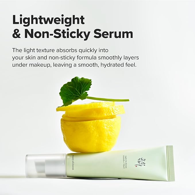 Beauty of Joseon Light On Serum Vitamin C Centella Dark Spot Fine Lines Pigmentation Correcting Serum, Hydrating Moisturizer, Korean Skin Care for Men and Women, 30ml, 1 fl.oz