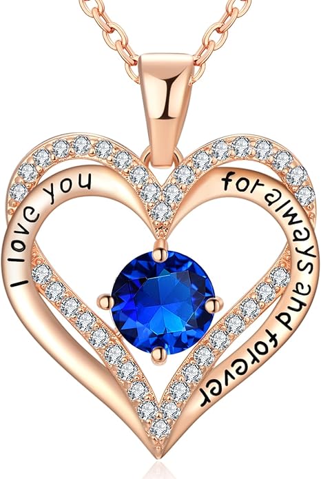18K Rose Gold Necklaces for Women Birthday Gifts for Women Jewelry for Women Birthday Gifts for Wife Girlfriend Daughter Wife Birthday Gifts for Anniversary Mothers Day Christmas Valentines Gifts