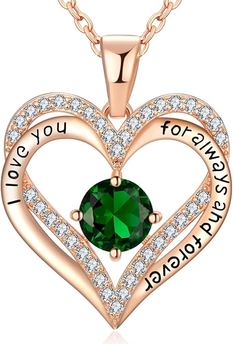 18K Rose Gold Necklaces for Women Birthday Gifts for Women Jewelry for Women Birthday Gifts for Wife Girlfriend Daughter Wife Birthday Gifts for Anniversary Mothers Day Christmas Valentines Gifts