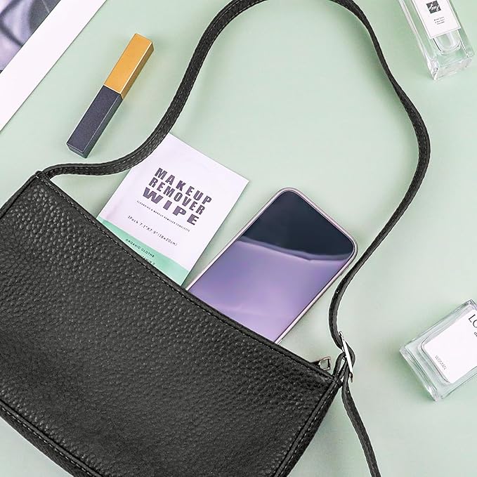 50 Pack Individual Makeup Remover Wipes, Individually Wrapped Face Cleansing Wipes, Travel Makeup Remover Cloth for Travel, Hotel Skin Care(Blue)