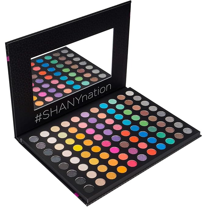 SHANY SHIMMER STUDIO Eye shadow Palette, Matte,Shimmer and Metallic Eye Makeup, Studio Colors for Smoky Eyes and Natural Look