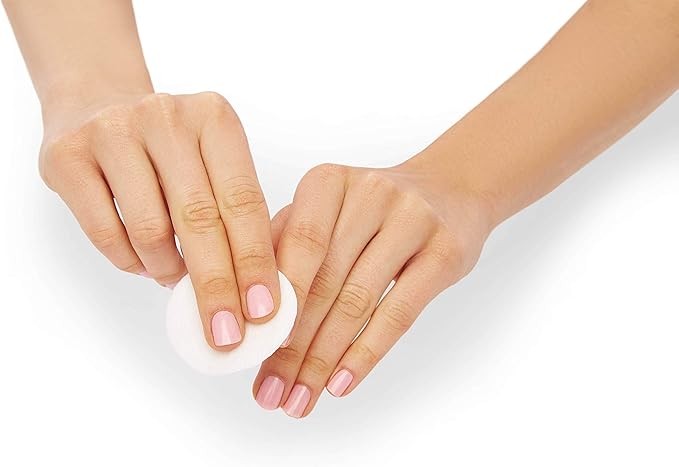 Medline Simply Soft Cotton Rounds (300 Count), 100% Cotton Absorbent and Textured Cotton Pads, Lint-Free