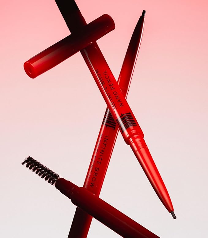 MAKE Beauty Nano Brow, Micro Eyebrow Pencil. Long-Lasting Smudgeproof Eye Brow Makeup for Hairlike Lines. Precision Liner for Natural-Looking Eyebrows - Shade, Warm Brown