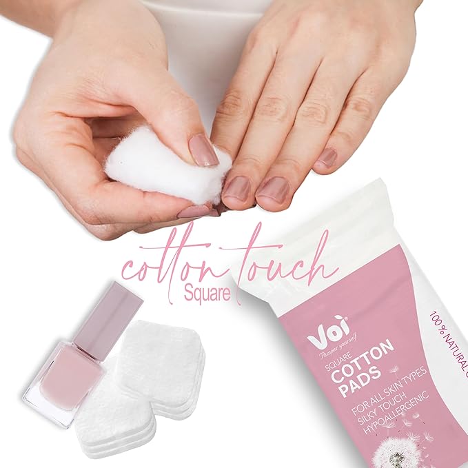 Cotton Pads, Premium Ultra Soft Multi Purpose 5 Layer, Non-Woven, Gentle and Versatile Skin Care Large Rectangle Pads for Salon and Spa Use, Soft, Strong and Durable, Latex Free, 2 Pack of 100 pcs