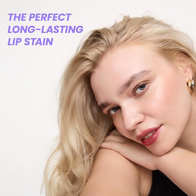 Wonderskin Wonder Blading All Day Lip Stain Peel Off Masque and Reveal Kit- Long Lasting, Waterproof Nude Lip Tint, Transfer Proof Natural Makeup Stain Kit (Whimsical)