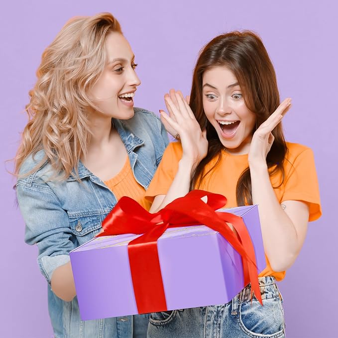 Gift Baskets for Women, Best Birthday Gifts Box, Self Care Gift, Care Package, Get Well Soon Gifts Kit, Unique Ideas Present for Mom Girlfriend Her Sister Wife Friends Woman - Lavender Spa Gift Set