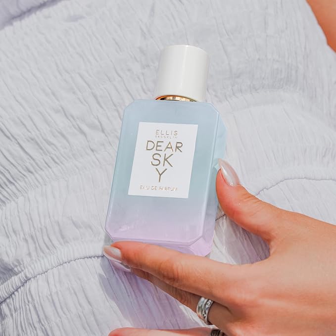 Ellis Brooklyn DEAR SKY Eau de Parfum – Fruity Floral Perfume for Women, Honeydew Melon, White Peony & Upcycled Cedarwood, Clean, Vegan, Cruelty-Free Fragrance, Made in the USA, 10ml / 0.33oz