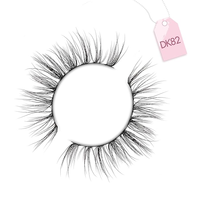 Onlyall Wispy Lashes Natural Flared False Eyelashes Fake Lashes DK82