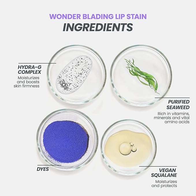 Wonderskin Wonder Blading All Day Lip Stain Peel Off Masque - Long Lasting, Waterproof and Transfer Proof Nude Lip Tint, Matte Finish Peel Off Makeup (Lovely Masque)