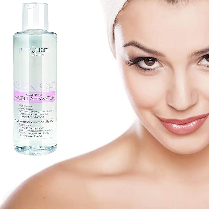 POSTQUAM Professional Sense Cleansing Facial Micellar Water 200ml - Provides An Immediate Sense Of Comfort - Fresh Lotion For Cleansing And Removing Make-Up Residue – Skin Moisturizer