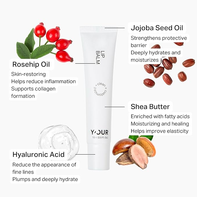 Y'OUR Anti-Aging Skincare Set – 5-Step System with Cleanser, Day Cream, Serum, Night Cream & eye Cream – Targets Wrinkles & Fine Lines – Hydrating, Firming & Non-Comedogenic Formula.
