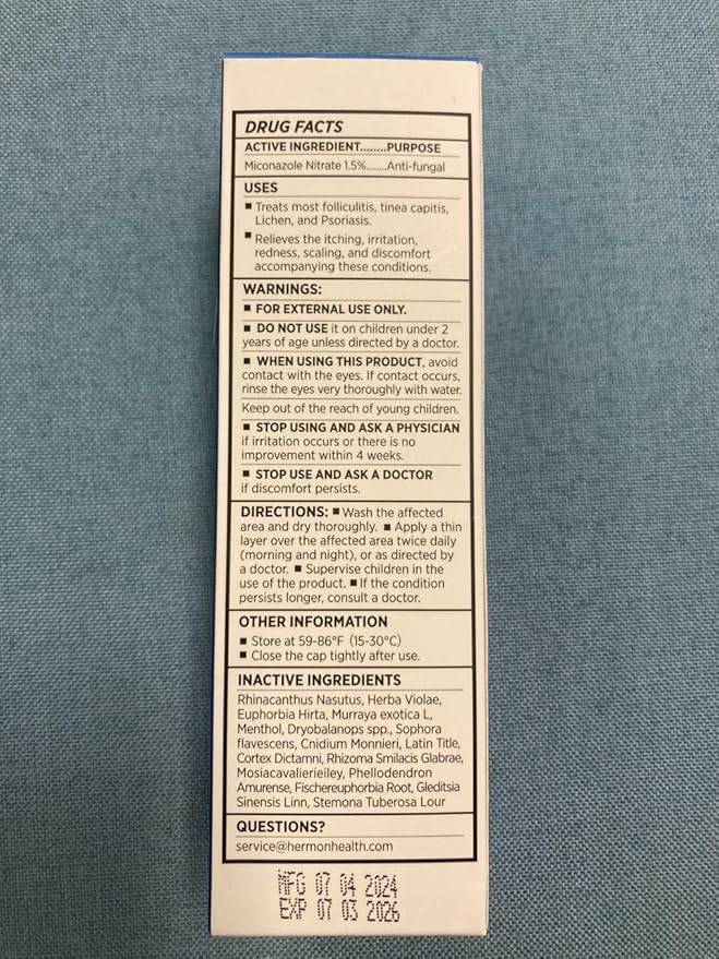 Folliculitis Treatment Cream: Effective Treatment for Folliculitis Scalp Face and Body 100g