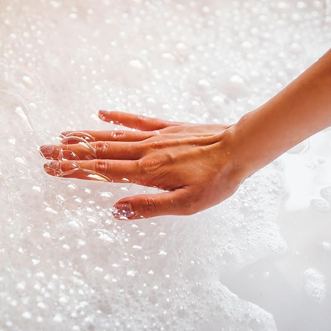 Village Naturals Bath Shoppe Moisturizing Lavender Chamomile Milk Bath - Hydrates Skin - Made with Shea Butter and Vitamin E (Pack of 2 Bottles, 28 fl oz Each)