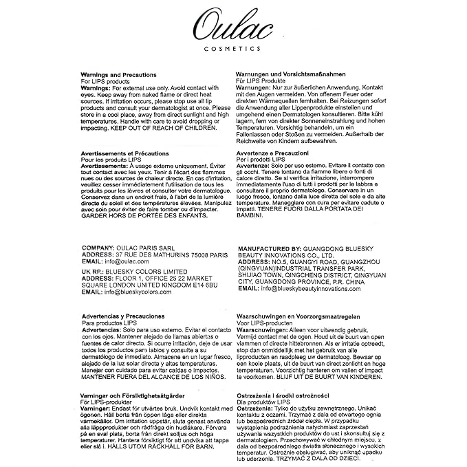 Oulac Red Metallic Lipstick for Women, Orange Red Lip Gloss, Lip & Eye 2 IN 1, Long Lasting Waterproof Lipstick, Oil-Based Formula, High Impact Lip Color, Transfer Proof, Vegan MD05