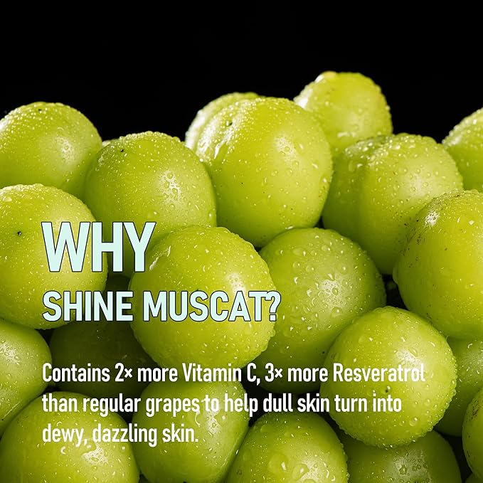 Dazzling Radiant Cleansing Pack to Foam โ 3-in-1 Wash-Off Mask & Exfoliator & Cleanser w/Fresh Grape Extract & Niacinamide โ Vitamin C and Resveratrol for Dry, Dull Skin (3.38 fl oz)