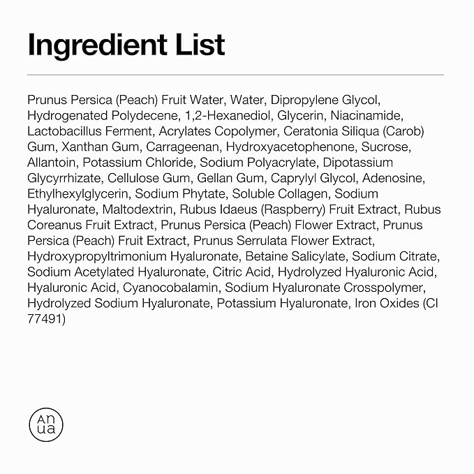 ANUA Peach 70 Niacin Brightening Collagen Mask, Overnight Face Mask for Glass Skin, Niacinamide, Collagen Facial Mask, Glow up with Hydration, Natural Color, Korean Skin Care (38g, 4ea)