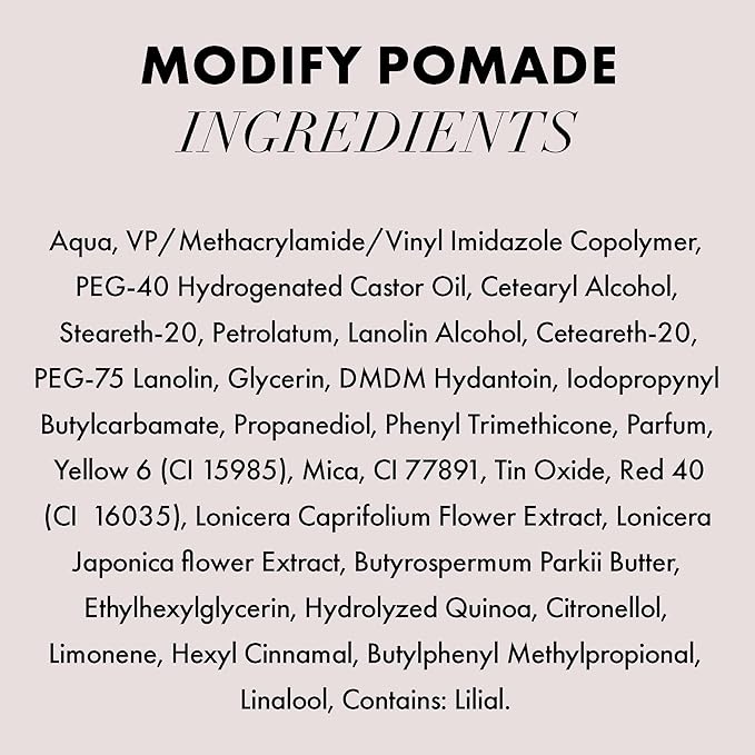 Hanz de Fuko Modify – Premium Men’s Hair Styling Pomade for a Medium Hold, High Shine – Ideal Texture Product for All Hair Types, Includes Premium Ingredients Such as Shea Butter – 2 oz, Travel Size