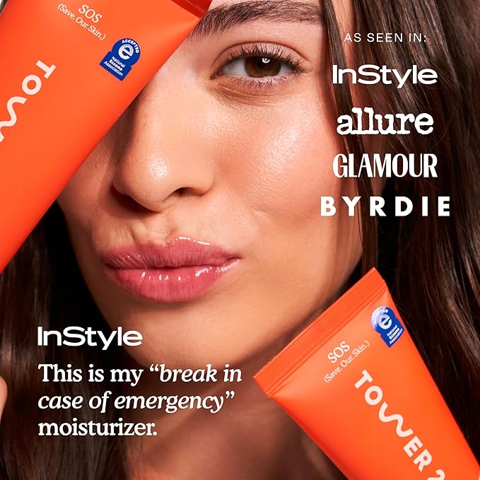 Tower 28 Beauty SOS Daily Skin Barrier Redness Recovery Moisturizer 1.86 oz / 52.73 g