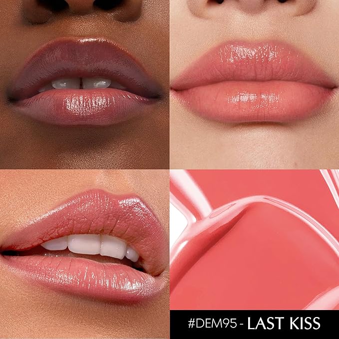 3Pc Hydrate Lipstick for Women Dark Red Hot Pink Nude Pink Moisture Lipstick Lip Gloss Long Lasting Lipsticks for Dry Lips, DM68/89/95