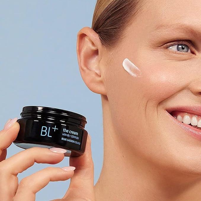 Blue Lagoon - BL+ The Cream Whipped Facial Moisturizer | Sustainable, Bioactive Luxury Skincare (Mini, 0.5 oz | 15 ml)
