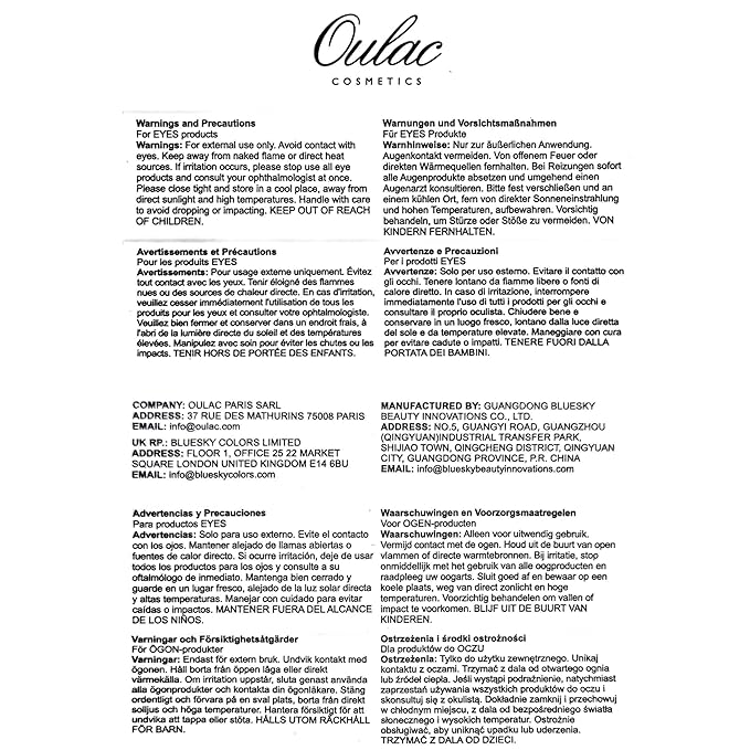 Oulac Sparkly Green Eyeshadow Pencil - Waterproof Eye Shadow Stick Smooth and Long Lasting, Shimmering Glitter Finish, Blendable Eyes Makeup, Vegan Beauty 3.8g, (16) So Jade